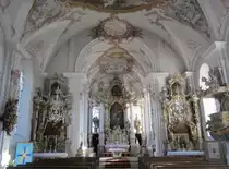 Altenerding, Alt�re in der Pfarrkirche Maria Verk�ndigung (20.03.2014)