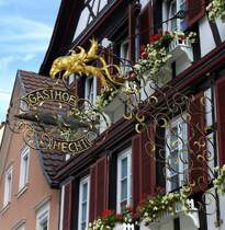 Wolfach, Gasthof  Hecht , Aug.2014