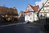 Str�mpfelbach, Altes Rathaus am Fritz Nuss Platz (18.01.2015)