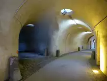 Koblenz, Festung Ehrenbreitstein, gedeckte Verbindungswege innerhalb der Festungsbauten, Sept.2014