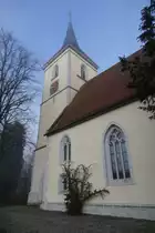 Ebersbach an der Fils, Ev. St. Veit Kirche, erbaut ab 1481 (18.01.2015)