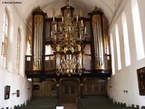 Der Orgel in der ev. Cosmae-Kirche in Stade (Juli 2014)