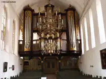 Der Orgel in der ev. Cosmae-Kirche in Stade (Juli 2014)