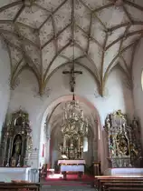 Berg im Drautal, Alt�re der Pfarrkirche Maria Geburt (19.09.2014)