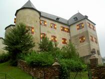 Burg Lockenhaus, erbaut ab 1242 durch die Grafen von Gssing (28.07.2014)