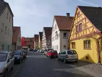 Markt Einersheim, H�user in der Von Rechteren Limpurg Stra�e (09.03.2015)