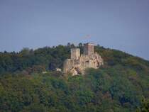 Lrrach, die Burgruine Rtteln hoch ber dem Wiesental, 1259 erstmals urkundlich erwhnt, bedeutendes Macht-und Kulturzentrum im Mittelalter, 1678 von den Franzosen zerstrt und nicht wieder aufgebaut, Sept.2014