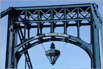 Wilhelmshaven. Detail der Kaiser-Wilhelm-Br�cke. 22.03.2015