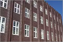 Wilhelmshaven. Aufw�ndige Maurerarbeiten pr�gen die Fassaden des Rathauses.
22.03.2015