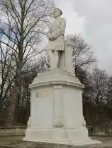 Moltke-Denkmal am Gro�en Stern in  Berlin-Tiergarten in der N�he des Bismarck-Nationaldenkmal am 01. April 2015.