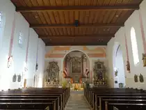 Schnaittach, Innenraum der Pfarrkirche St. Kunigund (05.04.2015)