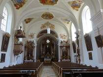 Hahnberg, Altre und Kanzel in der Wallfahrtskirche auf dem Frohnberg (05.04.2015)