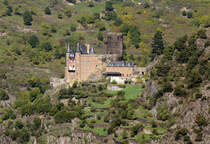 Burg Katz oberhalb von St. Goarshausen - 17.09.2014