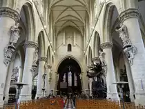 Br�ssel, Innenraum der Kirche Notre Dame de la Chapelle (26.04.2015)