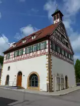 Neidlingen, Rathaus von 1761 in der Kelterstra�e (10.05.2015)