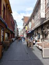 Leuven, Huser in der Muntstraat (27.04.2015)