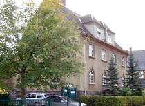 Das 1929 er�ffnete Gemeindebad in der Turnstra�e, links befand sich das Wannenbad rechts sp�ter die Bibliothek, Burkhardtsdorf 30.09.07