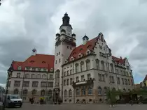 D�beln am Obermarkt das Rathaus, erbaut 1912; 14.05.2015
