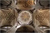 Salamanca. Blick in die Kuppel der neuen Kathedrale. 05.05.2015