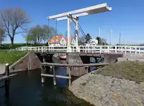 Veere, K�nigin Beatrix Br�cke (30.04.2015)