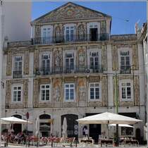 Lissabon. Gebude in der Rua da Trindade. 11.05.2015