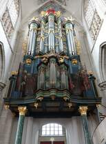 Breda, Orgel in der Liebfrauenkirche, erbaut 1534, 1938 restauriert von der Firma 
Flentrop (01.05.2015)