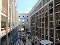 Kleiner Schlohof des Berliner Schloss am 12. Juni 2015. 