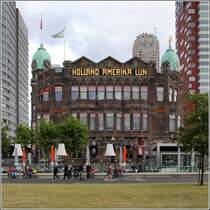 Rotterdam. Das heutige Hotel New York war frher das Hauptquartier der Holland-Amerika-Lijn. 08.06.2015