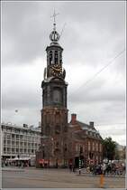 Amsterdam. Das Munttoren am Muntplein. 09.06.2015