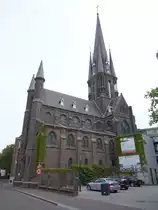 Sittard, neugotische Basilika Unsere Lieben Frau, erbaut von 1875 bis 1879, Architekt John Kayser, Chor mit Kapellenkranz (03.05.2015)