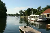 Am Bootsanleger in Ry; 20.06.2015