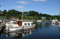 Der Hafen von Silkeborg am Silkeborg Langs; 20.06.2015