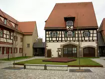 Langenzenn, Hopfensiegelscheune, fr�her Teil des alten Spitals (09.02.2014)