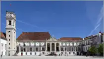 Coimbra. Die 1537 endg�ltig in Coimbra angesiedelte Universit�t geh�rt seit 2013 zum UNECSO-Welterbe. 09.05.2015