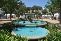 PINEDA DE MAR (Provincia de Barcelona), 31.05.2015, Pla�a de les M�lies