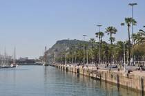 BARCELONA (Provincia de Barcelona), 01.06.2015, am Hafen