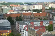Aussicht von der Jakobskathedrale in Stettin (Katedra Świętego Jakuba).

Aufnahmedatum: 23. Mai 2015