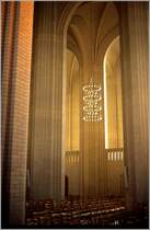 Backsteingotik: die Grundwig´s Kirke in Kopenhagen. Scan vom Dia, 1990 (Matthias)