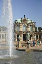 Zwinger in Dresden. Aufnahmedatum: 7. Juni 2014.