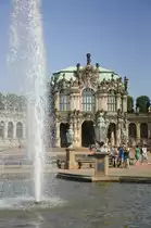 Zwinger in Dresden. Aufnahmedatum: 7. Juni 2014.