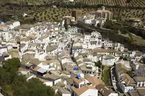 Setenil de las Bodegas (Pueblos blancos) - Andalusien. Aufnahmedatum: 15. Juli 2014.