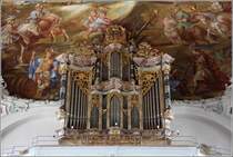 Wolfegg. Orgel der Pfarrkirche St. Katharina. 07.07.2015