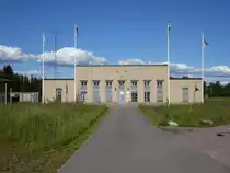 Motala, Rundradiomuseum, frhere Hauptstation des schwed. Rundfunknetzes, heute Museum ber den schwed. Rundfunks und die Entwicklung der Radiotechnik (16.06.2015)