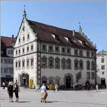 Ravensburg. Das Lederhaus am Marienplatz. 11.07.2015