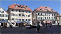 Konstanz. Gebude am Mnsterplatz. 10.07.2015