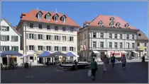 Konstanz. Geb�ude am M�nsterplatz. 10.07.2015