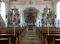 R�gling, Alt�re der Pfarrkirche St. Peter und Paul (07.06.2015)