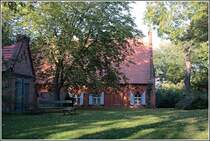 Der Stall bei der Meierei auf der Pfaueninsel. 24.09.2007