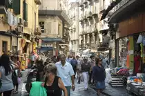 Die Altstadt von Neapel - Aufnahmedatum: 26. Juli 2011.