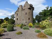 Dundee, Claypotts Castle, erbaut ab 1569 durch John Strachan (08.07.2015)